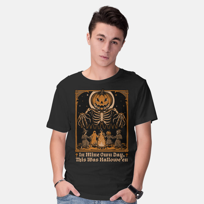 Halloween Medieval Dance-Mens-Basic-Tee-Studio Mootant