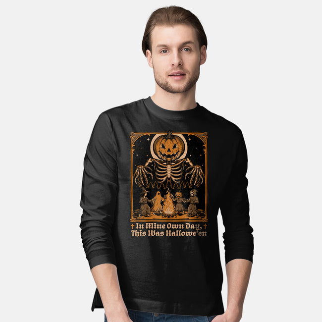 Halloween Medieval Dance-Mens-Long Sleeved-Tee-Studio Mootant