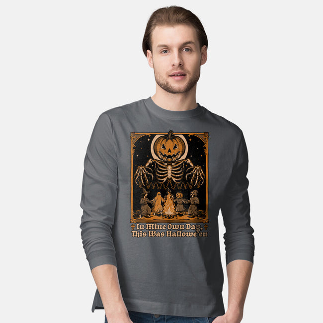 Halloween Medieval Dance-Mens-Long Sleeved-Tee-Studio Mootant