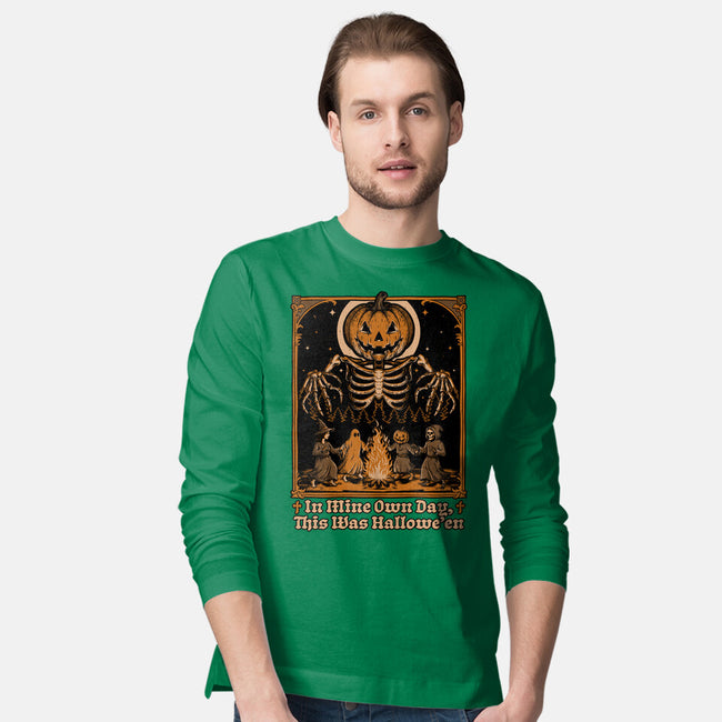 Halloween Medieval Dance-Mens-Long Sleeved-Tee-Studio Mootant