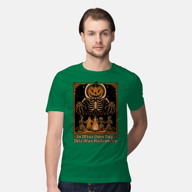 Halloween Medieval Dance-Mens-Premium-Tee-Studio Mootant