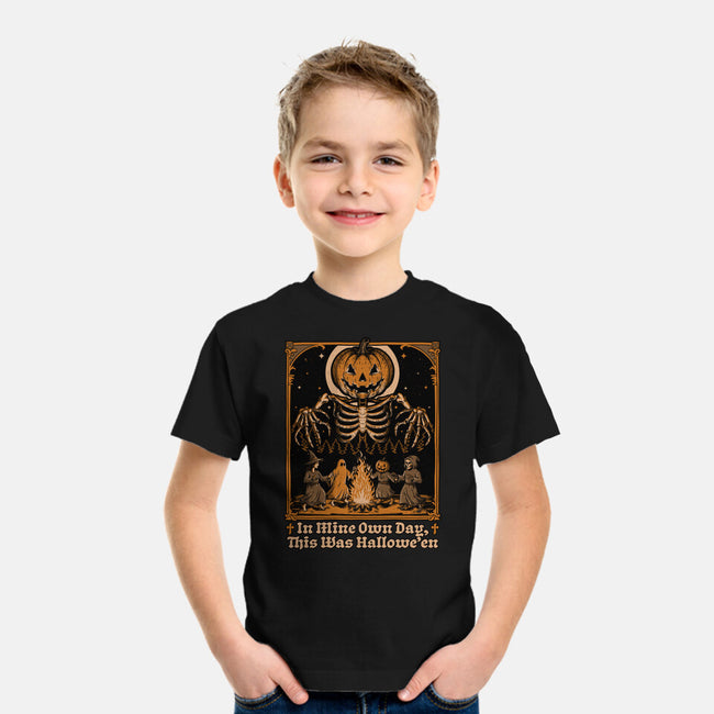 Halloween Medieval Dance-Youth-Basic-Tee-Studio Mootant