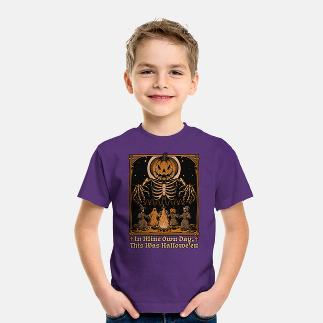 Halloween Medieval Dance-Youth-Basic-Tee-Studio Mootant