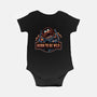 Be Wild-Baby-Basic-Onesie-glitchygorilla
