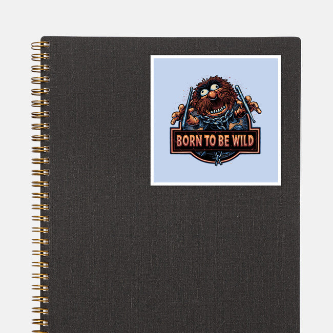 Be Wild-None-Glossy-Sticker-glitchygorilla
