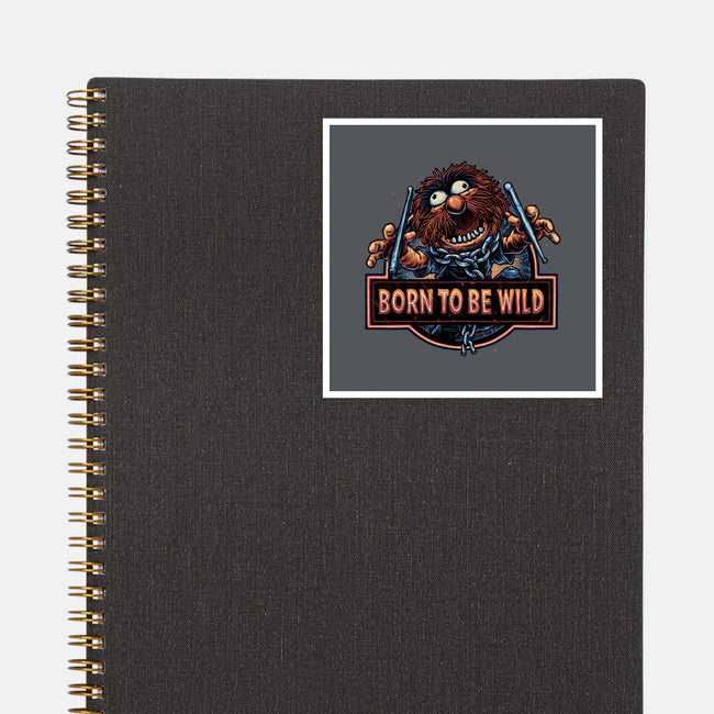 Be Wild-None-Glossy-Sticker-glitchygorilla