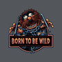 Be Wild-Womens-V-Neck-Tee-glitchygorilla