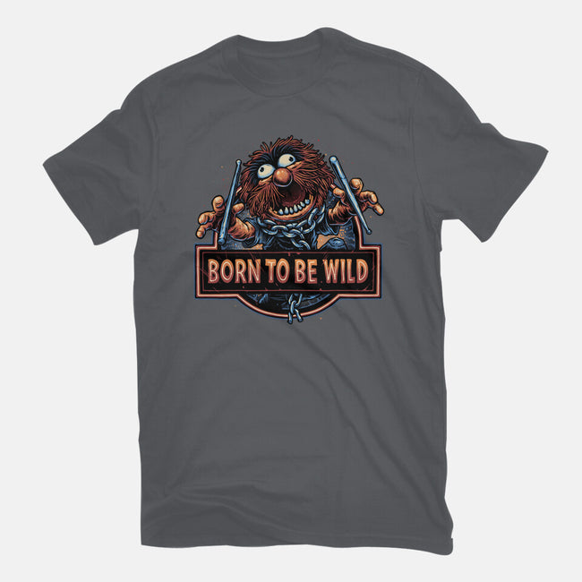 Be Wild-Unisex-Basic-Tee-glitchygorilla