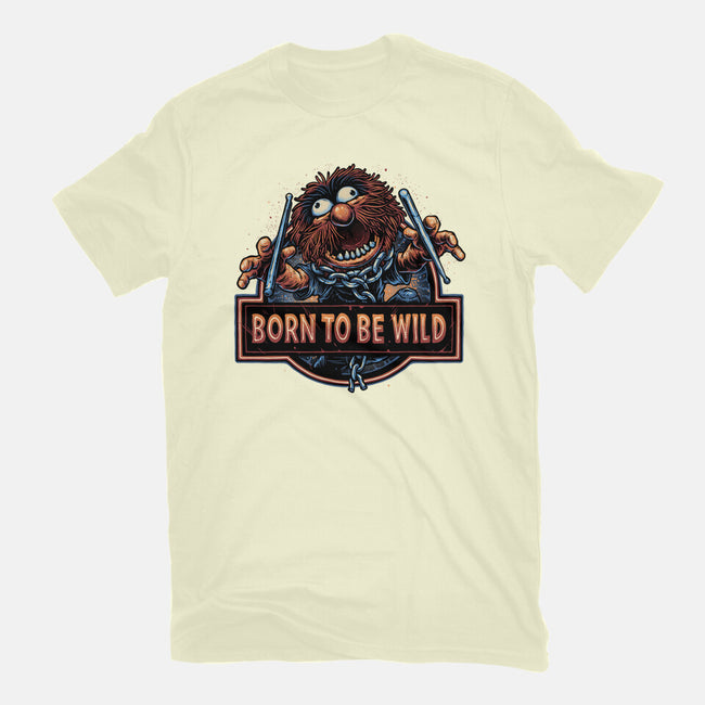 Be Wild-Mens-Basic-Tee-glitchygorilla