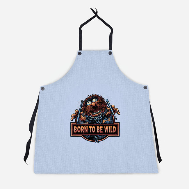 Be Wild-Unisex-Kitchen-Apron-glitchygorilla