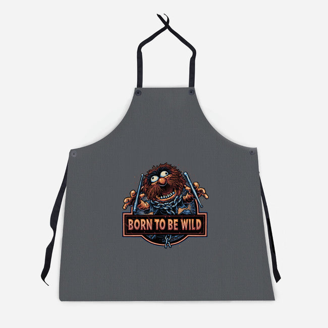 Be Wild-Unisex-Kitchen-Apron-glitchygorilla