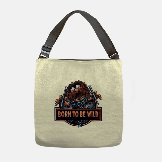 Be Wild-None-Adjustable Tote-Bag-glitchygorilla