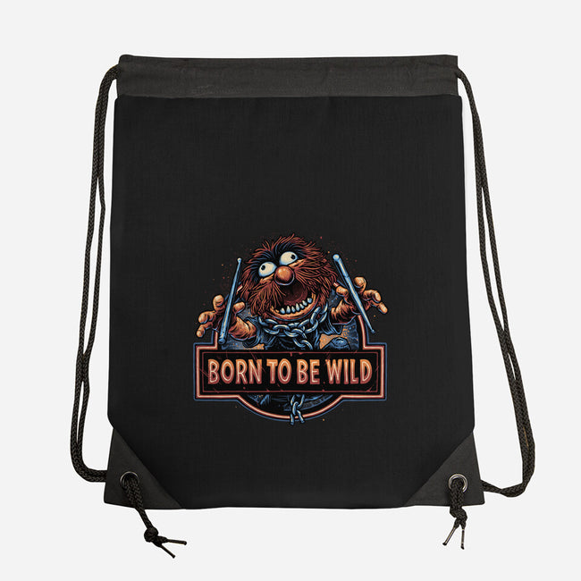 Be Wild-None-Drawstring-Bag-glitchygorilla