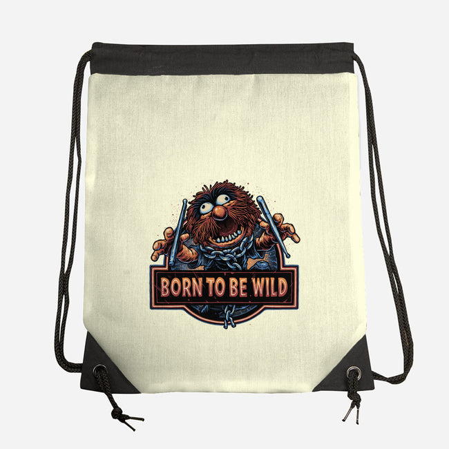 Be Wild-None-Drawstring-Bag-glitchygorilla