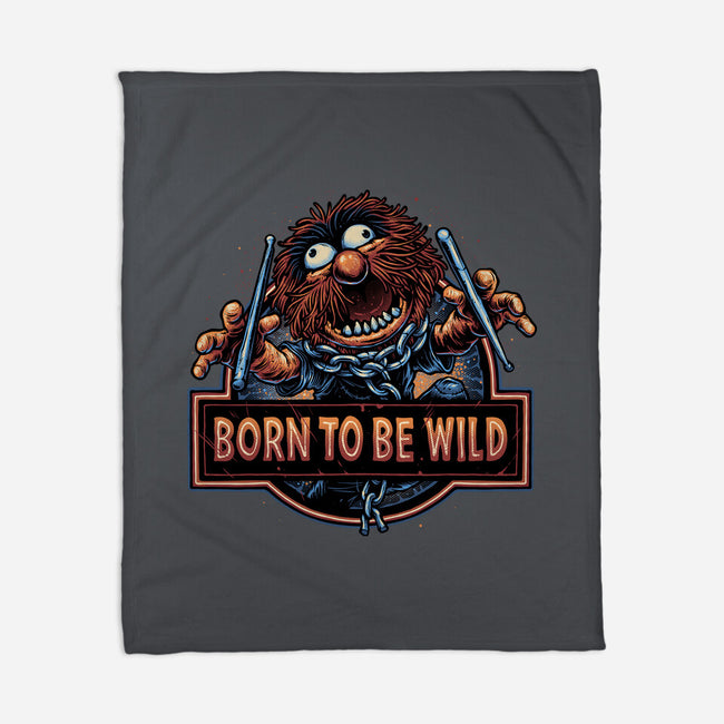 Be Wild-None-Fleece-Blanket-glitchygorilla