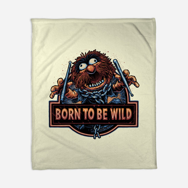 Be Wild-None-Fleece-Blanket-glitchygorilla