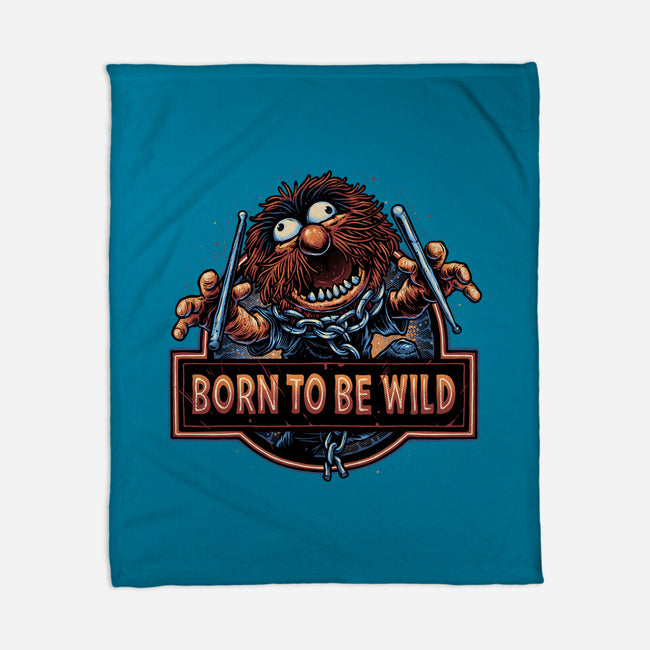 Be Wild-None-Fleece-Blanket-glitchygorilla