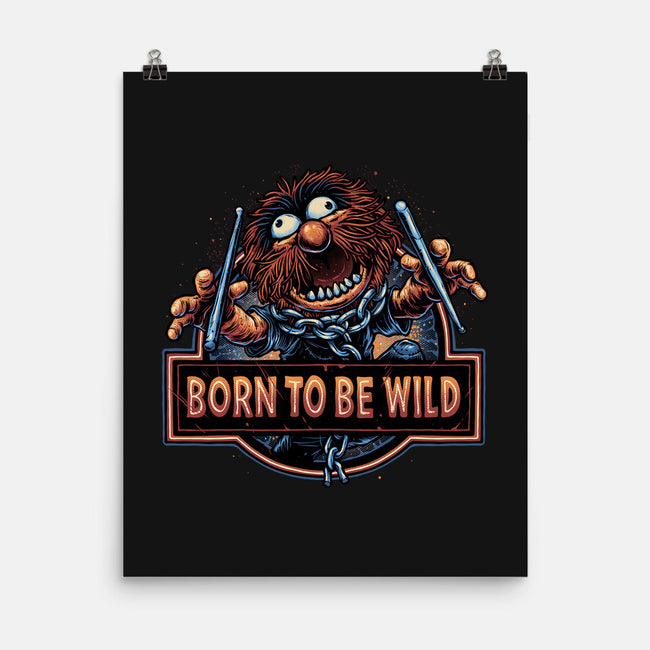 Be Wild-None-Matte-Poster-glitchygorilla