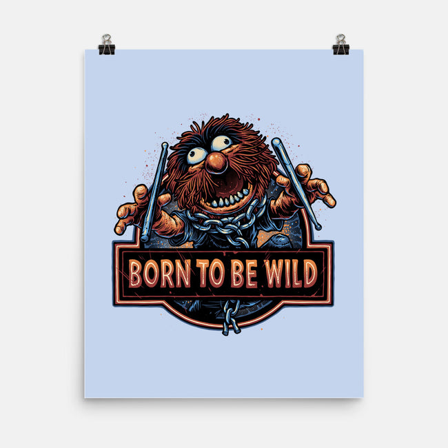 Be Wild-None-Matte-Poster-glitchygorilla