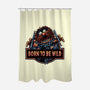 Be Wild-None-Polyester-Shower Curtain-glitchygorilla