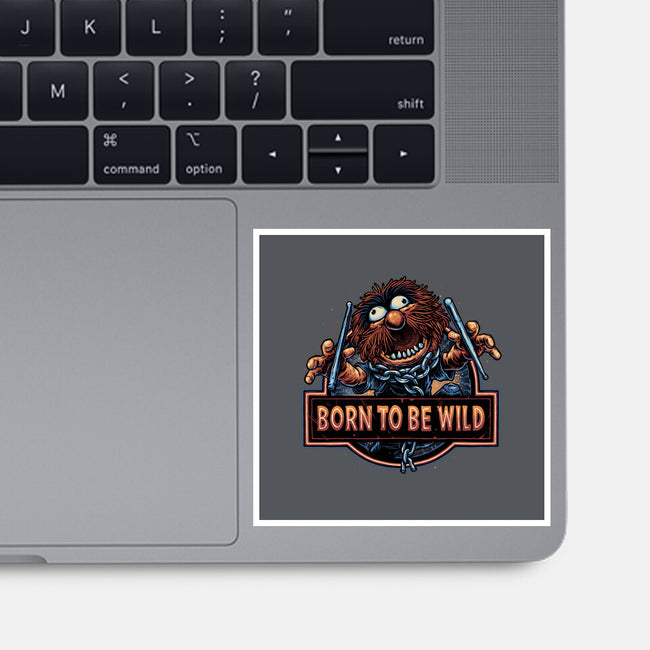 Be Wild-None-Glossy-Sticker-glitchygorilla