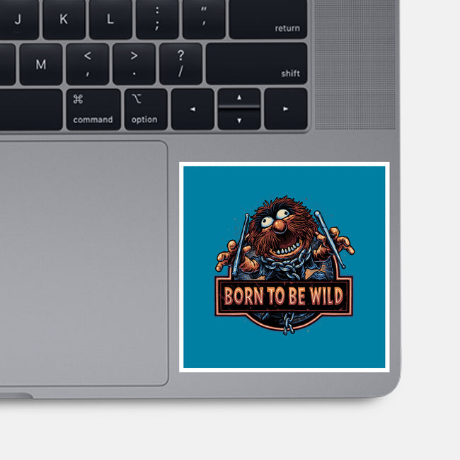 Be Wild-None-Glossy-Sticker-glitchygorilla