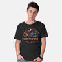 Be Wild-Mens-Basic-Tee-glitchygorilla