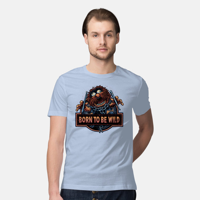 Be Wild-Mens-Premium-Tee-glitchygorilla