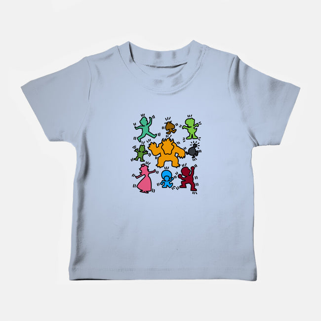 Classic Game Doodle-Baby-Basic-Tee-rmatix