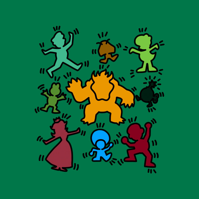 Classic Game Doodle-Mens-Long Sleeved-Tee-rmatix