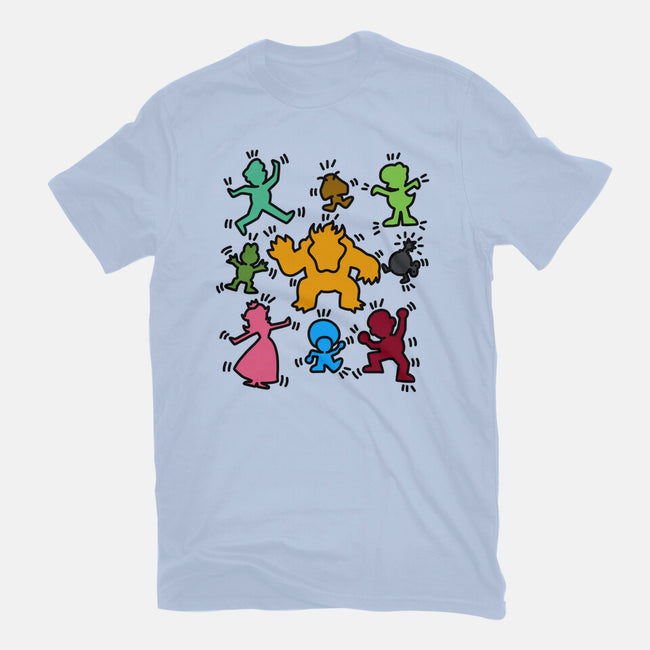 Classic Game Doodle-Womens-Basic-Tee-rmatix