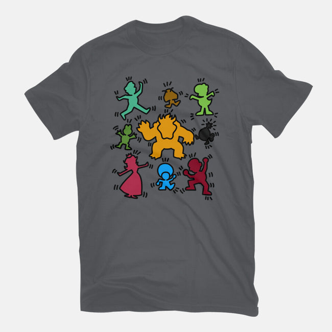 Classic Game Doodle-Womens-Basic-Tee-rmatix