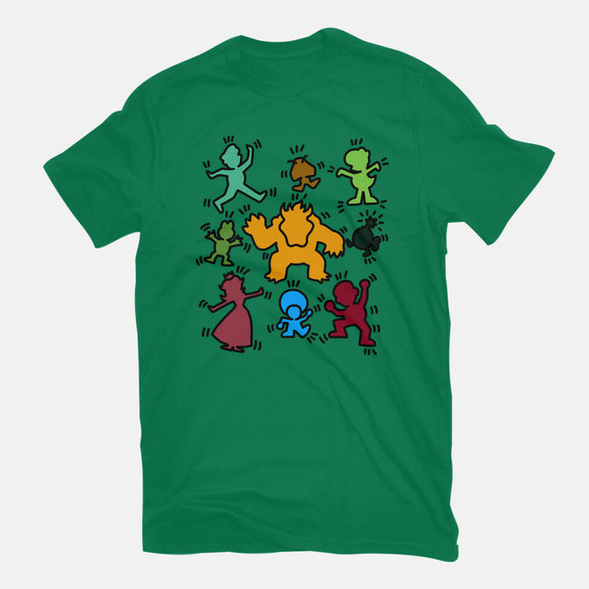 Classic Game Doodle-Mens-Basic-Tee-rmatix
