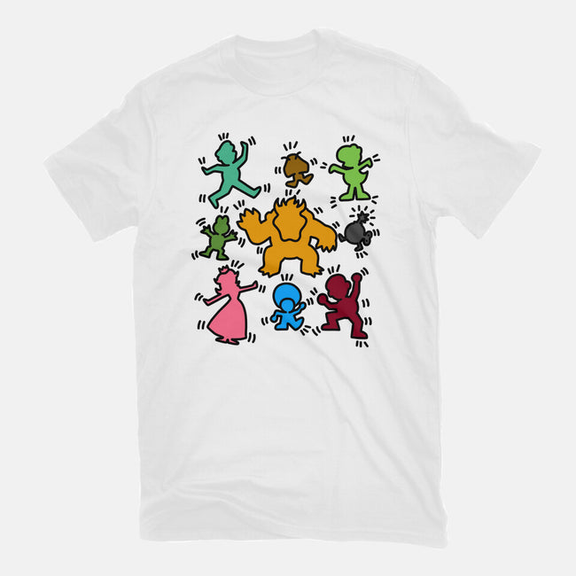 Classic Game Doodle-Mens-Basic-Tee-rmatix