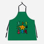 Classic Game Doodle-Unisex-Kitchen-Apron-rmatix