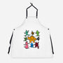 Classic Game Doodle-Unisex-Kitchen-Apron-rmatix