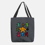 Classic Game Doodle-None-Basic Tote-Bag-rmatix