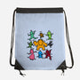 Classic Game Doodle-None-Drawstring-Bag-rmatix
