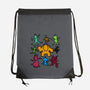 Classic Game Doodle-None-Drawstring-Bag-rmatix