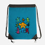 Classic Game Doodle-None-Drawstring-Bag-rmatix