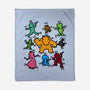Classic Game Doodle-None-Fleece-Blanket-rmatix