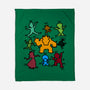 Classic Game Doodle-None-Fleece-Blanket-rmatix