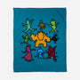 Classic Game Doodle-None-Fleece-Blanket-rmatix
