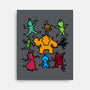 Classic Game Doodle-None-Stretched-Canvas-rmatix