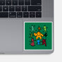 Classic Game Doodle-None-Glossy-Sticker-rmatix