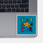 Classic Game Doodle-None-Glossy-Sticker-rmatix