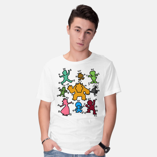 Classic Game Doodle-Mens-Basic-Tee-rmatix
