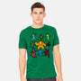 Classic Game Doodle-Mens-Heavyweight-Tee-rmatix
