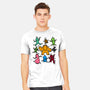 Classic Game Doodle-Mens-Heavyweight-Tee-rmatix