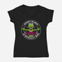 Spooky Season Is Here-Womens-V-Neck-Tee-Eoli Studio